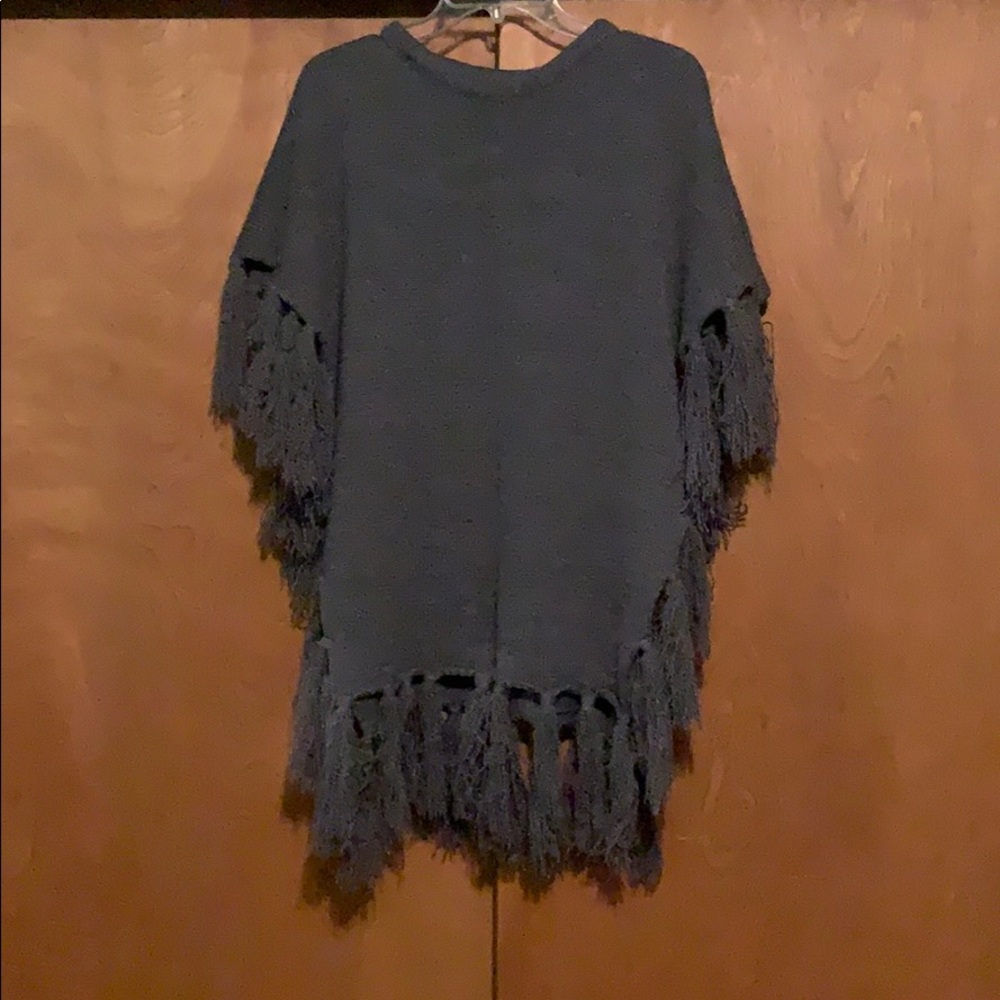 Knit Pancho